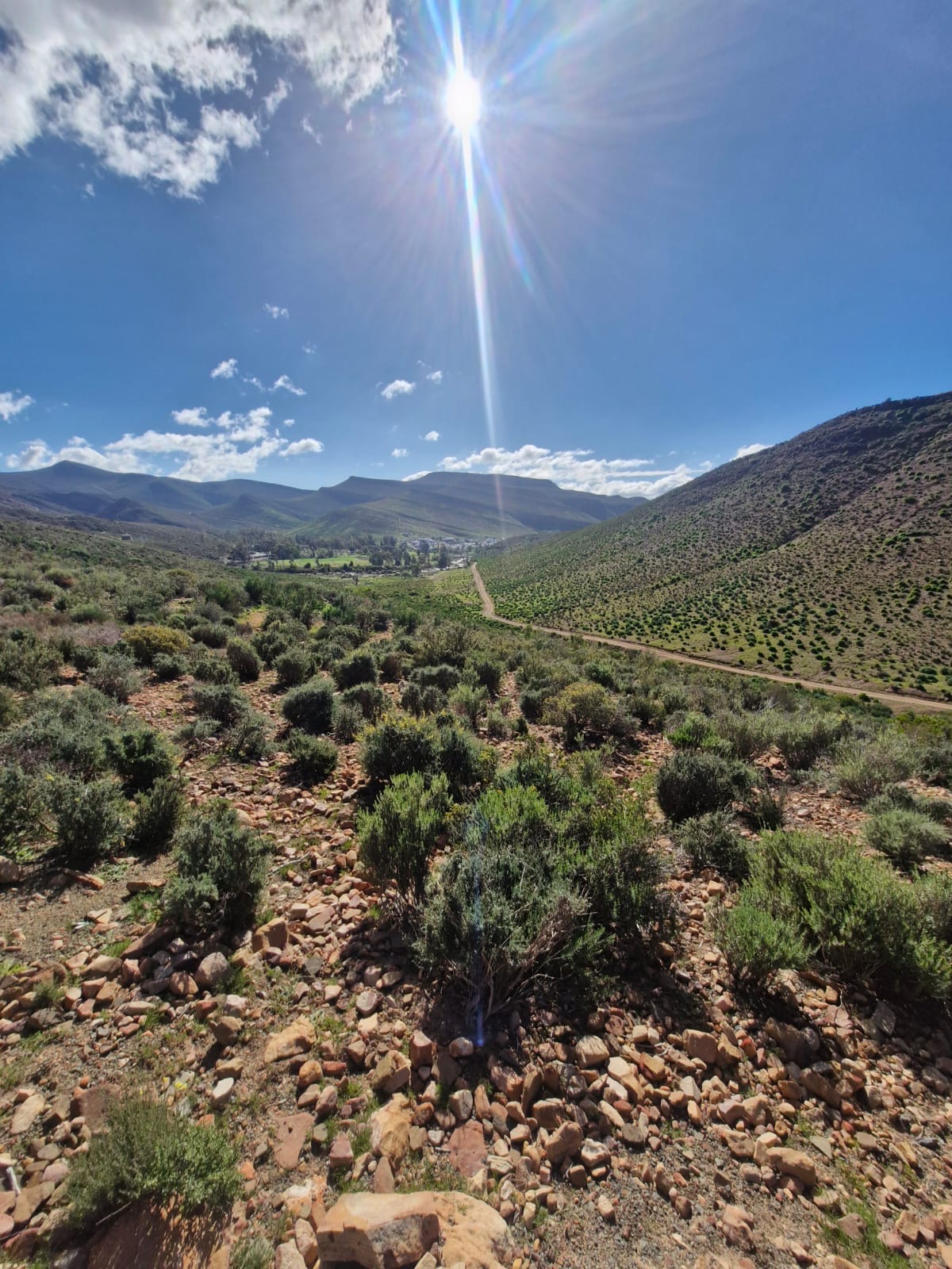 Cederberg mountain landscape on a guided 4x4 journey